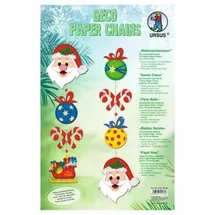 Ursus Papier Chains Weihnachtsmann onesize mehrfarbig