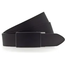 Mustang Herrengürtel Leder 3,5 cm Schwarz 120