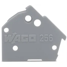 WAGO 256-600 Abschlussplatte Orange 100St.
