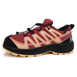 Salomon XA Pro V8 Cswp Wanderschuhe - Earth Red / Black / Almond Cream - EU 34