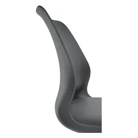 CLP 2er Set Barhocker Gilbert I Mit Gepolsterter Sitzfläche Aus Kunstleder I Höhenverstellbar, Drehbar Mit Fußstütze Und Rückenlehn