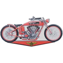 Signes Grimalt  Statuetten und Figuren Moto -Wandverzierung  in Rot, Einheitsgrösse