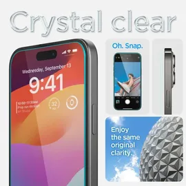 SPIGEN Glas.tR EZ Fit 2 Pack Transparency iPhone 15 / -