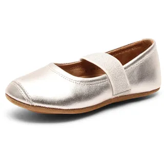 Bisgaard Mädchen Ballet Geschlossene Ballerinas, Silber, 24