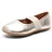 Bisgaard Ballet Geschlossene Ballerinas, Silber, 24