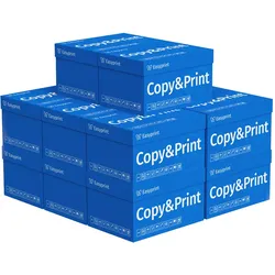 Easyprint Druckerpapier Kopierpapier 70000 Blatt (140 x 500) DIN A4 Premium Hochweiß CIE 160 Testsieger PEFC Umweltzertifikat