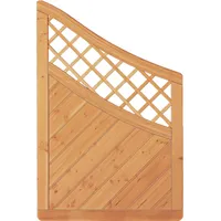 Tetzner & Jentzsch Sichtschutz Rankgitter 90 x 183 cm Braun/Holz