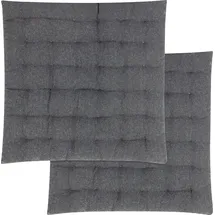 Magma Heimtex Sitzkissen 40 x 40 x 4 cm grau 1 St.