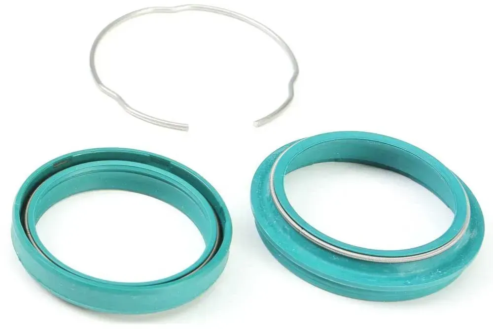 Skf Showa 48 Mm Gabelöl-dichtungssatz - Green - One Size