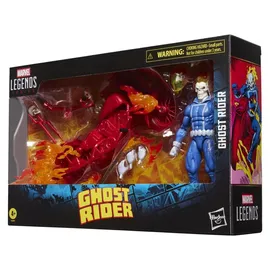 Hasbro Ghost Rider Marvel Legends Actionfigur Johnny Blaze mit Motorrad 15 cm