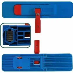Magnet Klapphalter, blau EMKH50 , Breite: 50cm