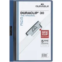 Durable Schnellhefter Duraclip A4 dunkelblau 25 St.