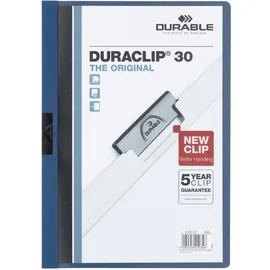 Durable Schnellhefter Duraclip A4 dunkelblau 25 St.