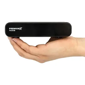 Premium X PremiumX HD 221S FTA Digital SAT Receiver DVB-S2 HDMI SCART USB 12V FullHD – Schwarz