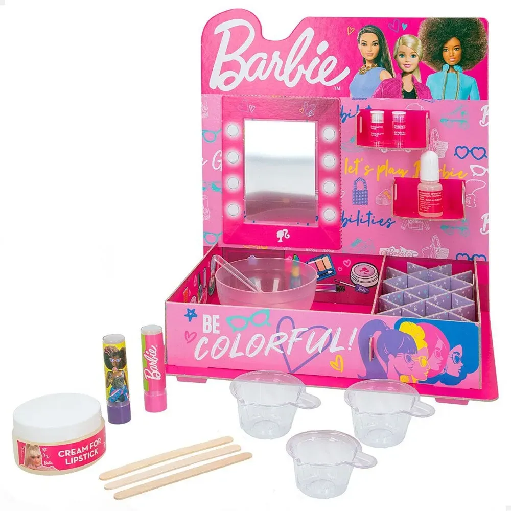 Kit zum Schminken Barbie Studio Color Change Lippenstift (15 Stücke)