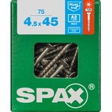 SPAX Universalschrauben 4.5 x 45 mm TX 20 - 75 Stk.