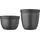 Mepal Ellipse Snackpot schwarz 0,5 l 2-teiliges Set