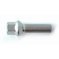 H&R Radschraube M14x1,5 mit beweglichem Kugelbund R13 mm Silber