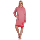 normann Frottee Nachthemd Bündchen Tupfen- und Ringeldesign - 76328 in Ringel | 56/58