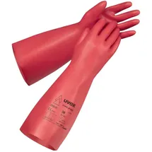 Uvex power protect V1000 6084009 Naturlatex Elektrikerhandschuh Größe (Handschuhe): 9 1 Paar