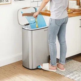 Songmics 50 l Silber