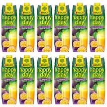 Säfte-Sirup Rauch Happy Day Maracujafruchtsaftkonzentrat 1000ml 12er Pack