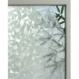 Gardinia Home Decor GARDINIA Fensterfolie Graphic 50, Selbsthaftend, Blickschutz, Lichtdurchlässig, Haftet statisch ohne Kleber, 67,5 x 150 cm, Prisma-Optik, Halbtransparent