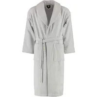 Rhomtuft Bademantel Sir & Lady perlgrau M