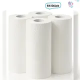 Blanc HYGIENIC Küchenrolle weiß WEPA-prestige, 16x4 Rollen, 3-lagig, 3.264Blatt, 26x23cm, saugstark, 100% Zellstoff recyclebar, Strukturprägung