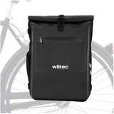 Wiltec Gepäckträgertasche 3 in 1 schwarz