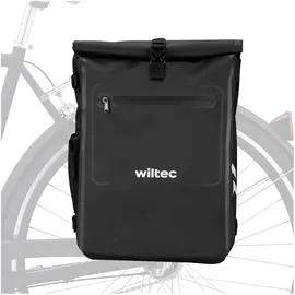 Wiltec Gepäckträgertasche 3 in 1 schwarz