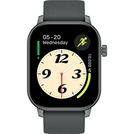 Zeblaze GTS 3 GPS 40 mm Aluminiumgehäuse Grau Sportarmband Grau One Size