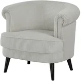 INOSIGN Sessel »HUTSELL in Cord und Webstoff, TV-Sessel oder Relax-Sessel«,... passt in jedes Wohnzimmer beige