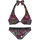 Buffalo Bügel-Bikini Damen schwarz bedruckt Gr.38 Cup C