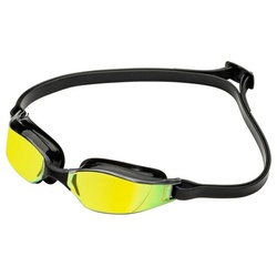 Aquasphere Schwimmbrille XCeed Titanium Mirror gelb|schwarz Sportshop-Triathlon