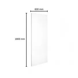 Feuer-Anker Handtuch-Heizkörper Typ Tropea 1800 x 600 mm weiß Mittelventil