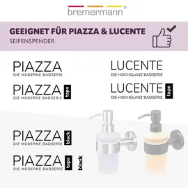bremermann Seifenspender Piazza 7x14cm Weiß