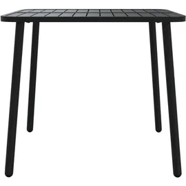 vidaXL Bistrotisch Ø 80 x 71 cm anthrazit