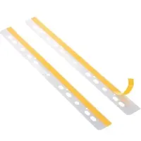 Durable Heftstreifen A4 Transparent 10 St.