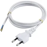 Sygonix SY-6329436 Strom Anschlusskabel Weiß 1.50 m