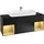Villeroy & Boch Waschtischunterschrank 4 Auszüge 160 x 60,3 x 50,1 cm Schwarz
