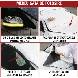 Walser Premium Frontscheibenabdeckung silberfarben 1 St.