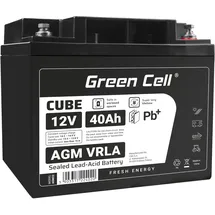 Green Cell AGM22 Solarspeicher 12V 40Ah