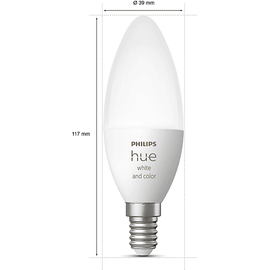 Philips Hue White and Color Ambiance 470 LED-Bulb E14 4W (929002294204)