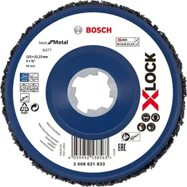 Bosch Grobreinigungsscheibe für Metall, 125 mm X-LOCK