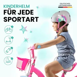 99flips Skaterhelm Kinder - Fahrradhelm Mädchen 8 Jahre - Helm Kinder