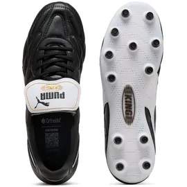 Puma King Top FG/AG Herren black/white/gold 44