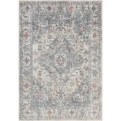 Teppich SURYA "LONDON", blau, B:160cm H:10mm L:220cm, Kunstfaser, Teppiche