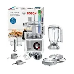 BOSCH MultiTalent 8 Küchenmaschine silber 1.250 W