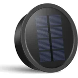Görvitor Solarleuchten Ersatzteile 8.2cm, 1 Stück Ersatz Solarmodul für Gartenleuchte mit 15LM LED, IP65 Wasserdicht Solar Ersatzdeckel 600 mAh Hocheffizienten Solarpanel für Solarlampen Laterne DIY